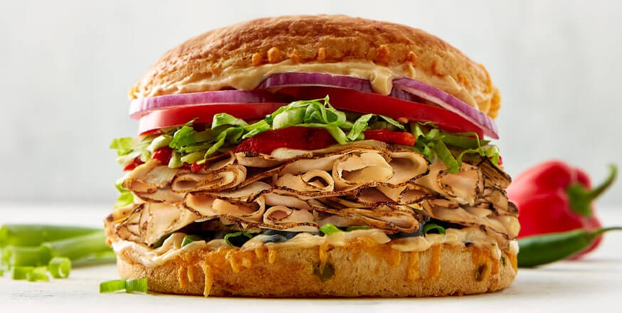 Schlotzsky's Fiesta sandwich calories